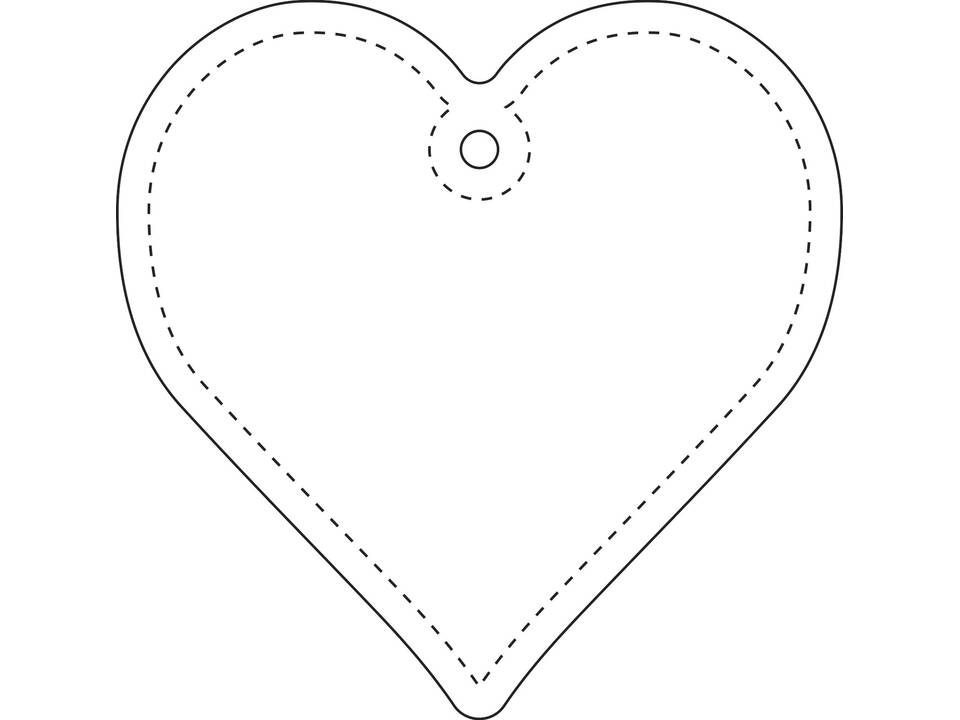 RFX™ heart reflective TPU hanger 3