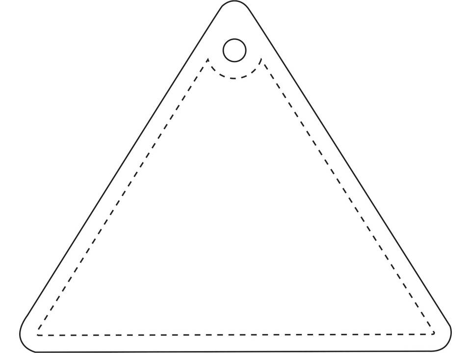 RFX™ triangle reflective PVC hanger 2