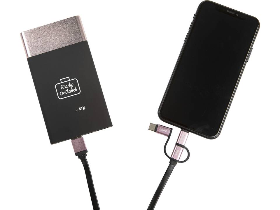 Light-up clever powerbank  - 5000 mAh 13