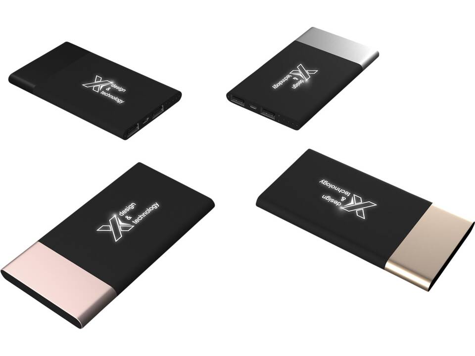 Light-up clever powerbank  - 5000 mAh 6
