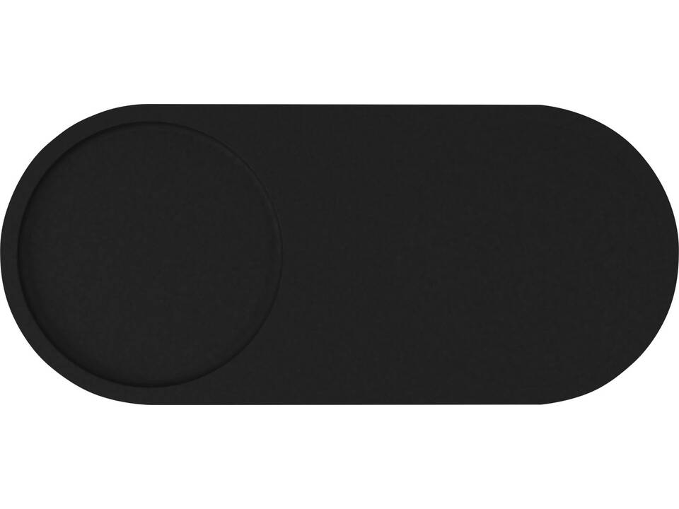 SCX.design W17 10W light-up logo wireless charging pad and bamboo pencil holder 7