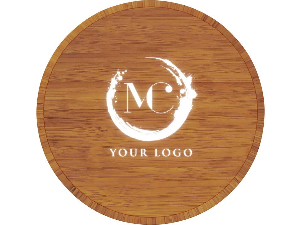 SCX.design W23 10W wireless charging pad with light-up logo 1