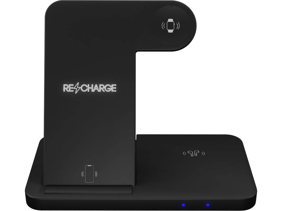 SCX.design W28 3-in-1 wireless charging base with phone stand 3