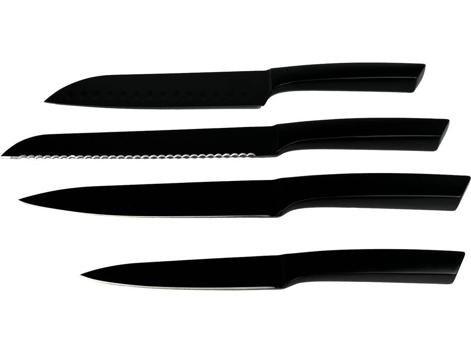 SCX.design K04 kitchen knives and cutting board set 2