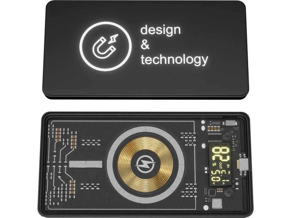 SCX.design P19 5000 mAh 5W magnetic wireless power bank 2