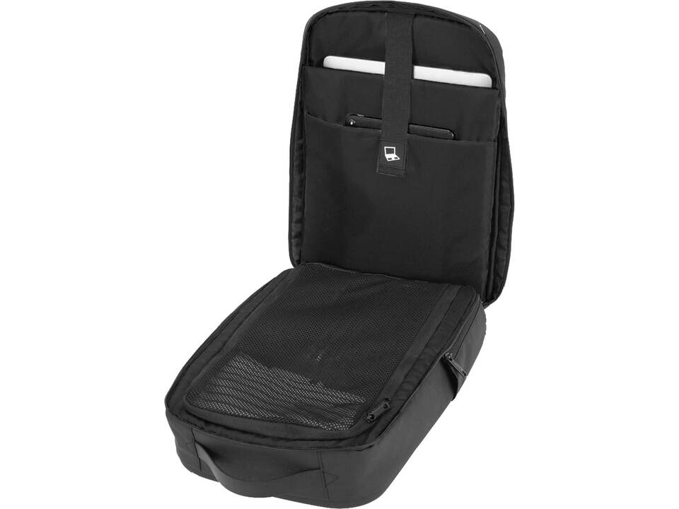 SCX.design L12 shield backpack with built-in 10.000 mAh power bank and 3-in-1 charging cable 3