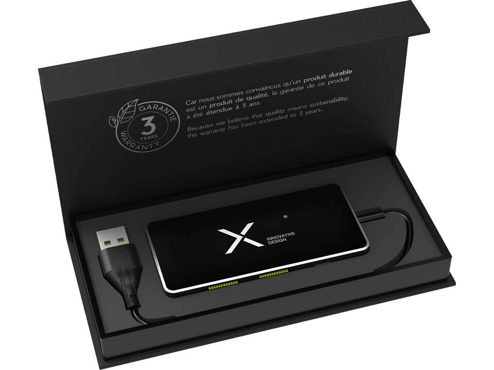 SCX.design H20 8-in-1 USB hub with dual input and 6-ports 1