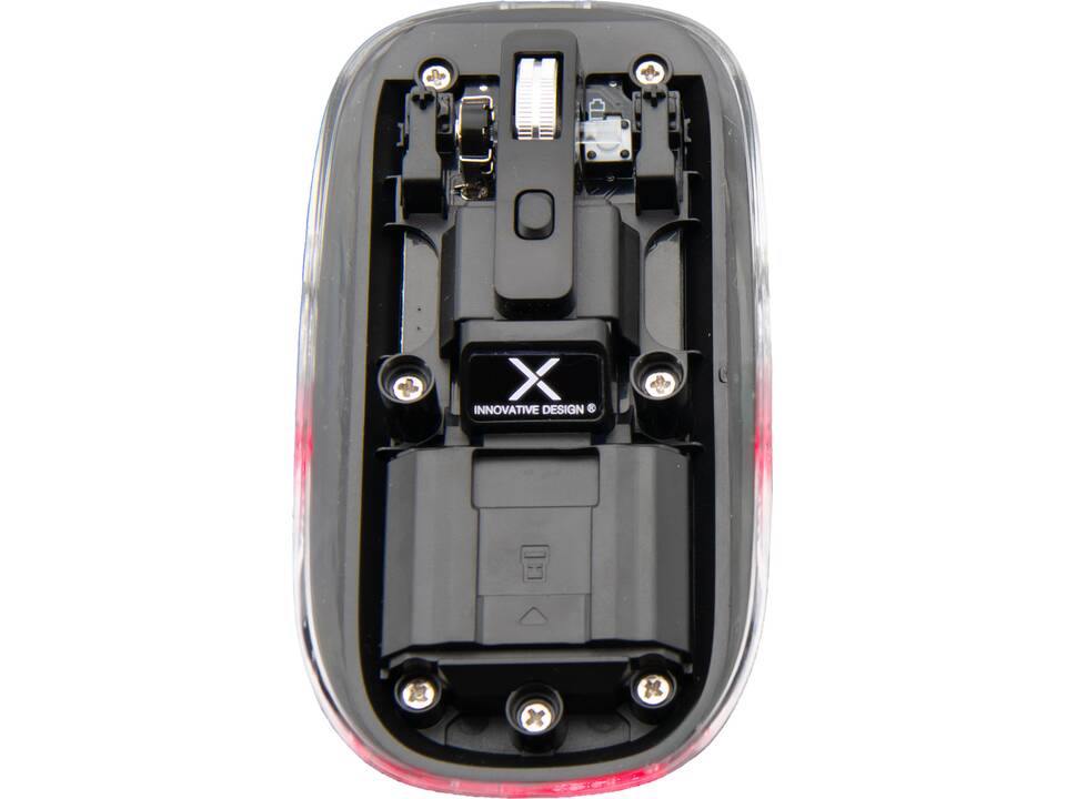 SCX.design O24 transparent multimode wireless 2.4Ghz Bluetooth® mouse 3