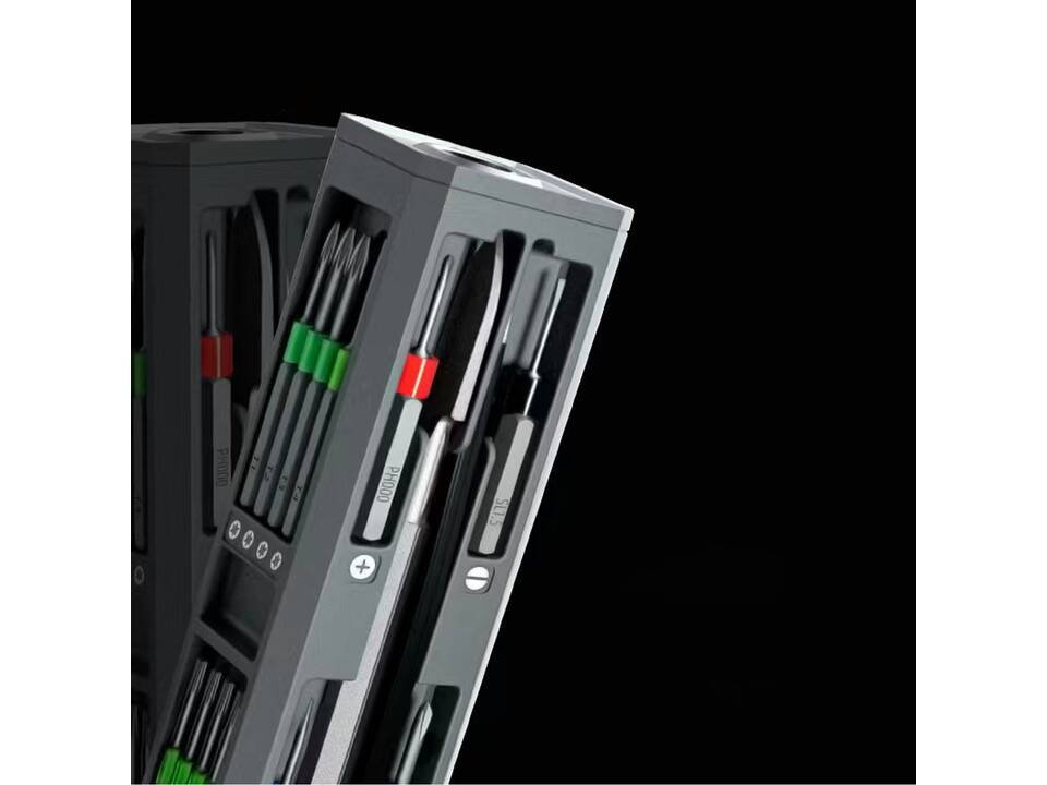 SCX.design T20 31-piece screwdriver and repair set in aluminium case 1