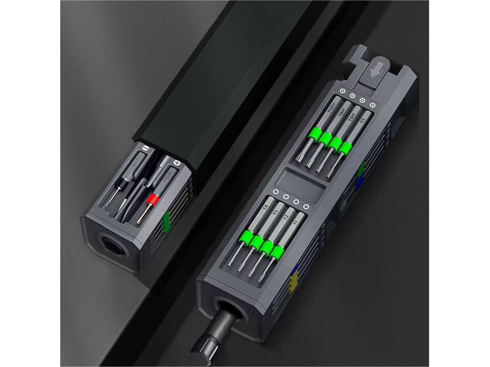 SCX.design T20 31-piece screwdriver and repair set in aluminium case 3