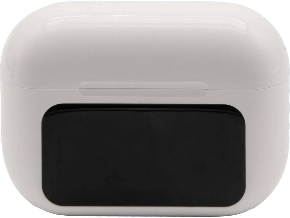 SCX.design E26 ANC earbuds with interactive touchscreen charging case 2