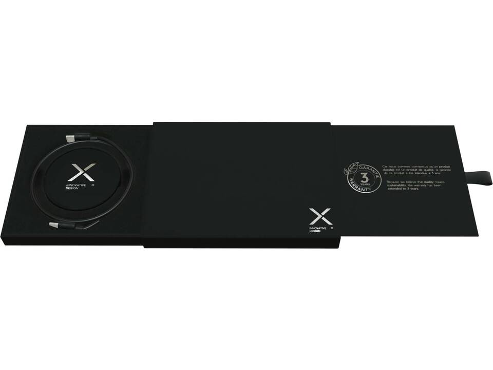 SCX.design W37 15W extra slim recycled aluminium wireless charging pad 1