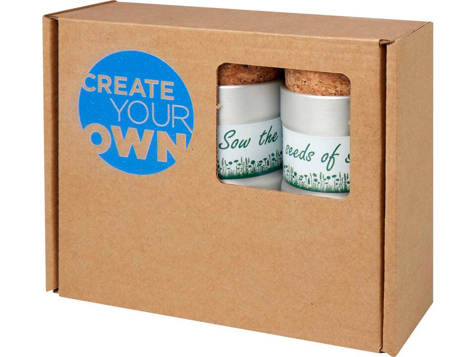 Hey Pots desktop garden flower mix - set of three 1