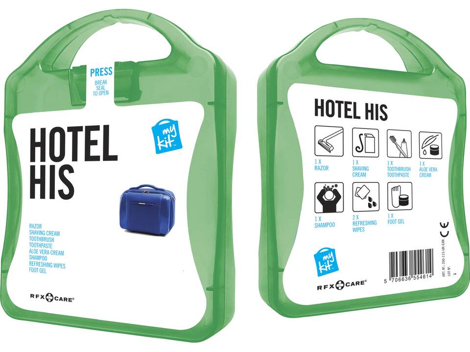 MyKit Hotel His Travel Set 11