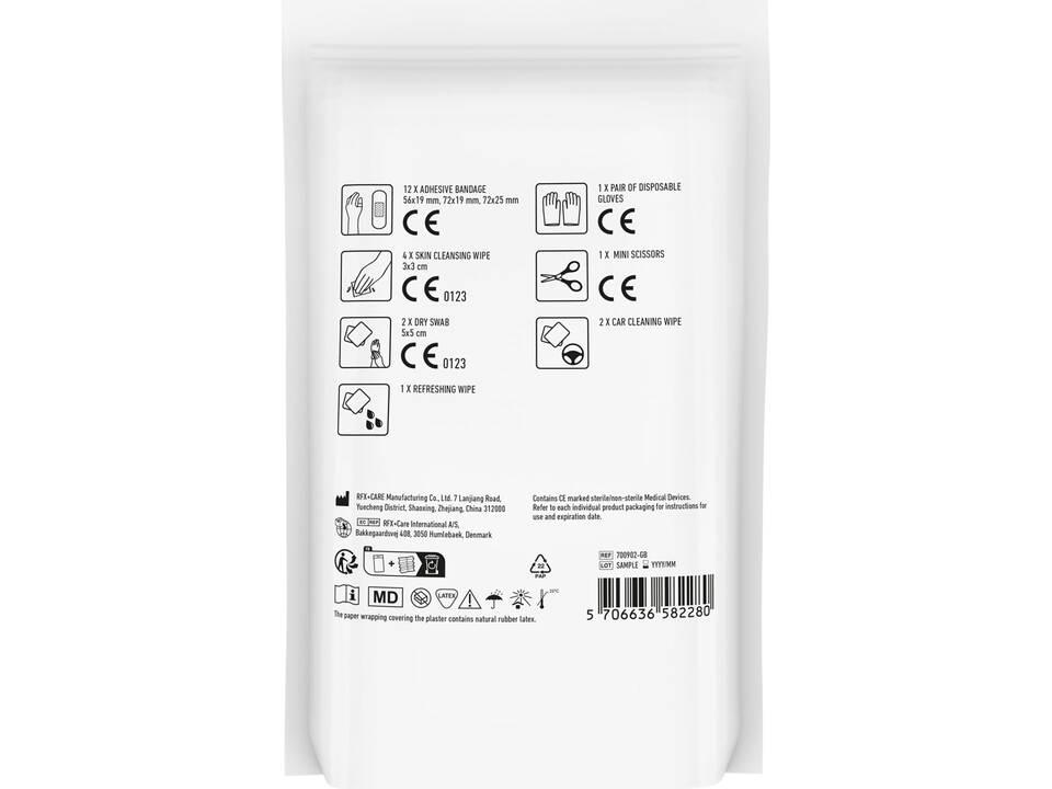 MyKit Car First Aid Kit with paper pouch 2