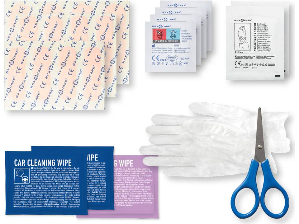 MyKit Car First Aid Kit with paper pouch 9