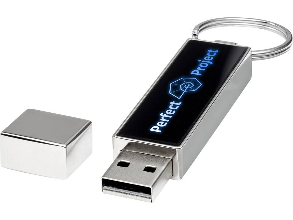 Rectangular light-up USB 3