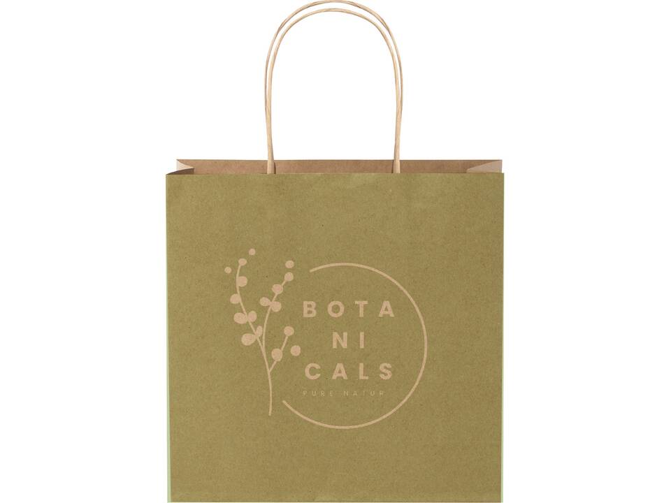 Kraft paper bag with twisted handles - small 9