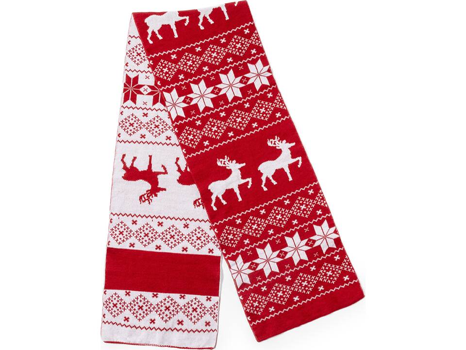 Scarf with Christmas patterns 5