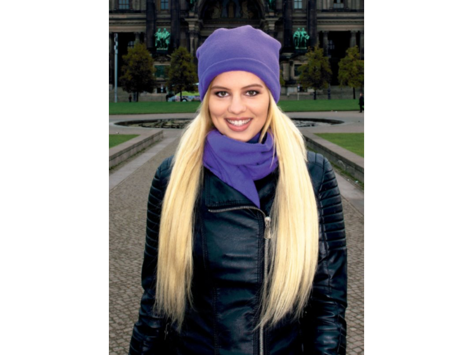 Fleece scarf & ski col 1