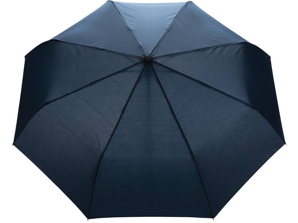 21" Impact AWARE™ RPET 190T bamboo auto open-close umbrella 10