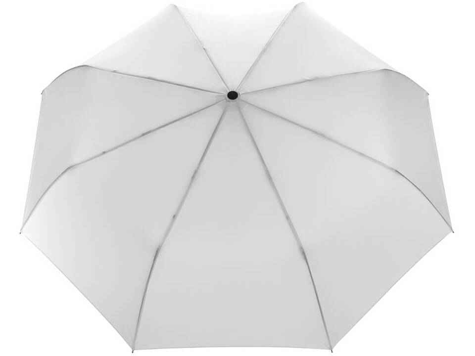 21" Impact AWARE™ RPET 190T bamboo auto open-close umbrella 24