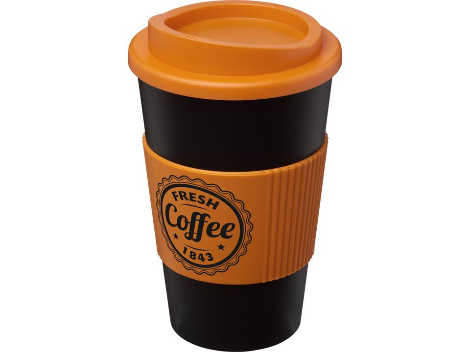 Americano® 350 ml insulated tumbler with grip 107