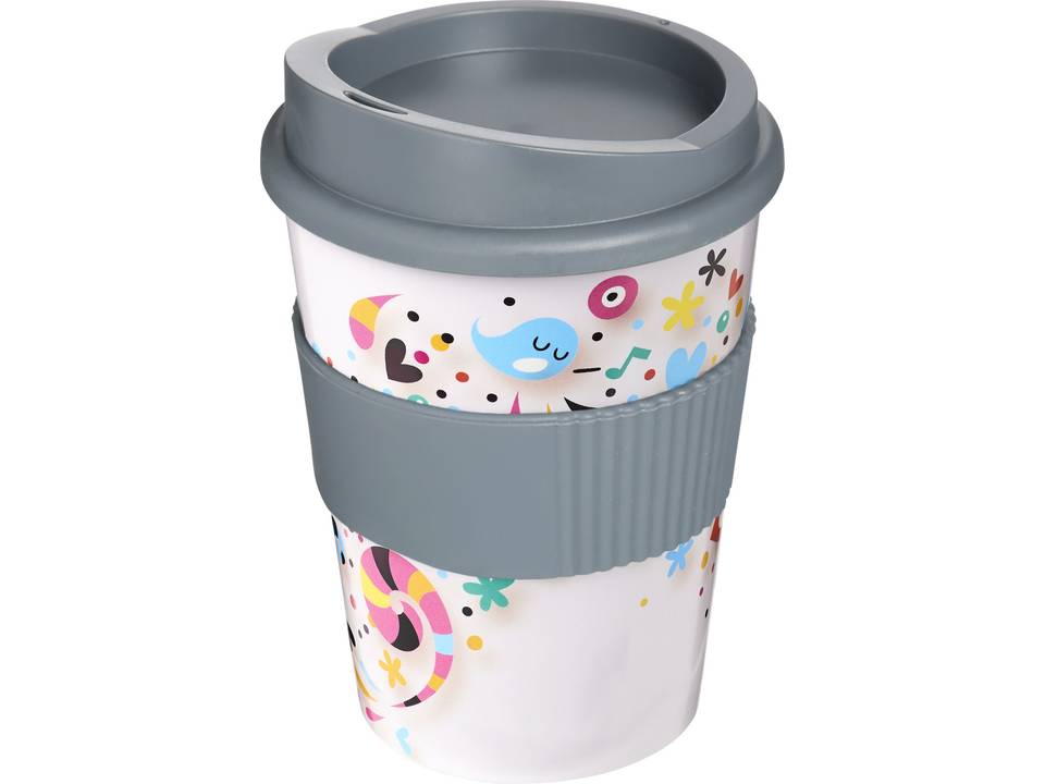 Brite-Americano® medio 300 ml tumbler with grip 25