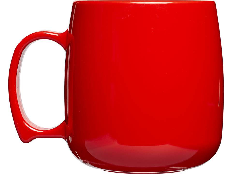 Classic 300 ml plastic mug 6