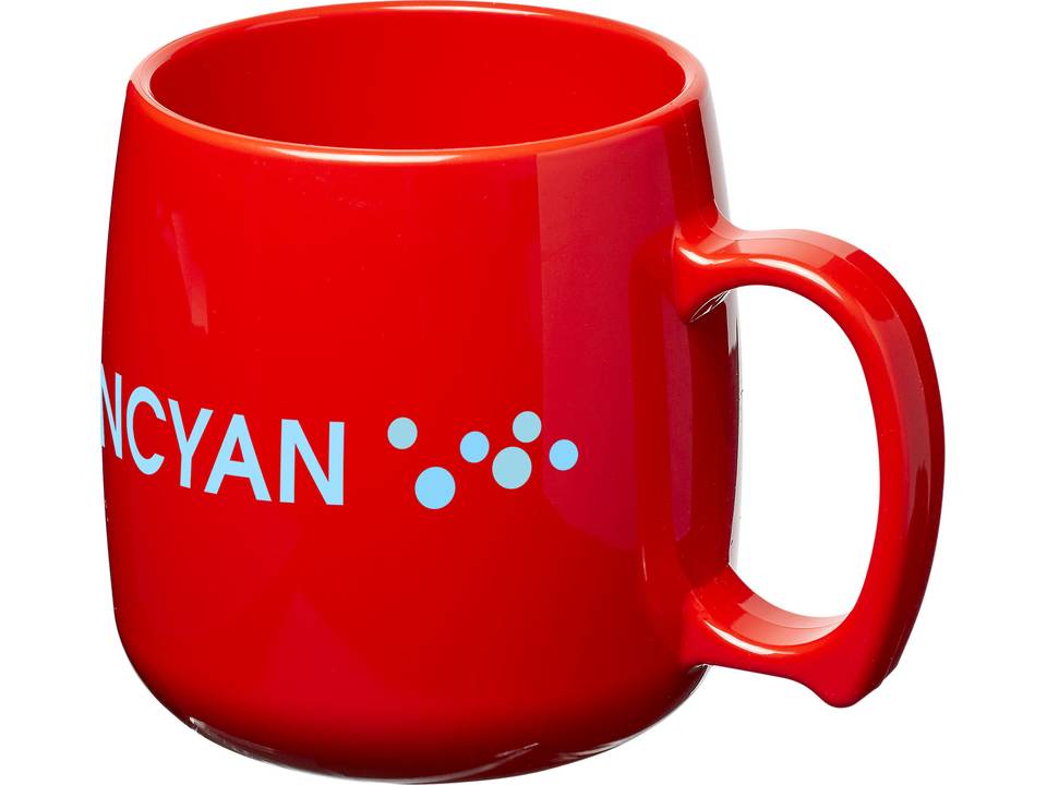 Classic 300 ml plastic mug 5