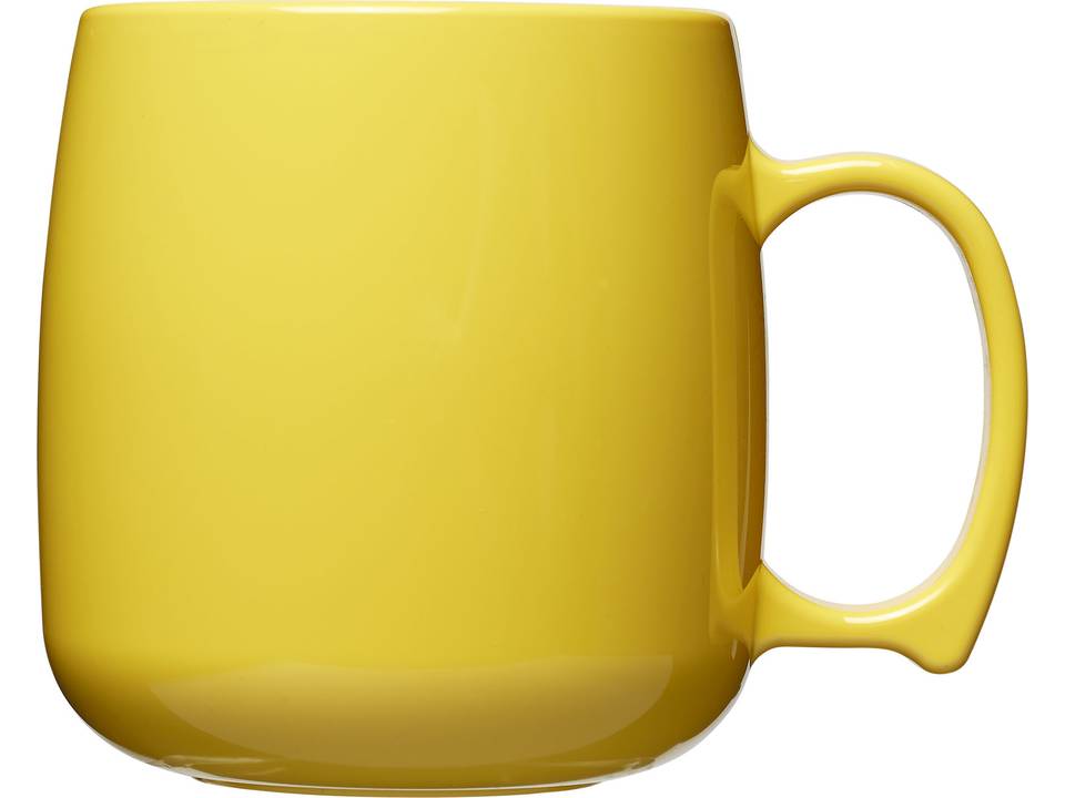 Classic 300 ml plastic mug 10