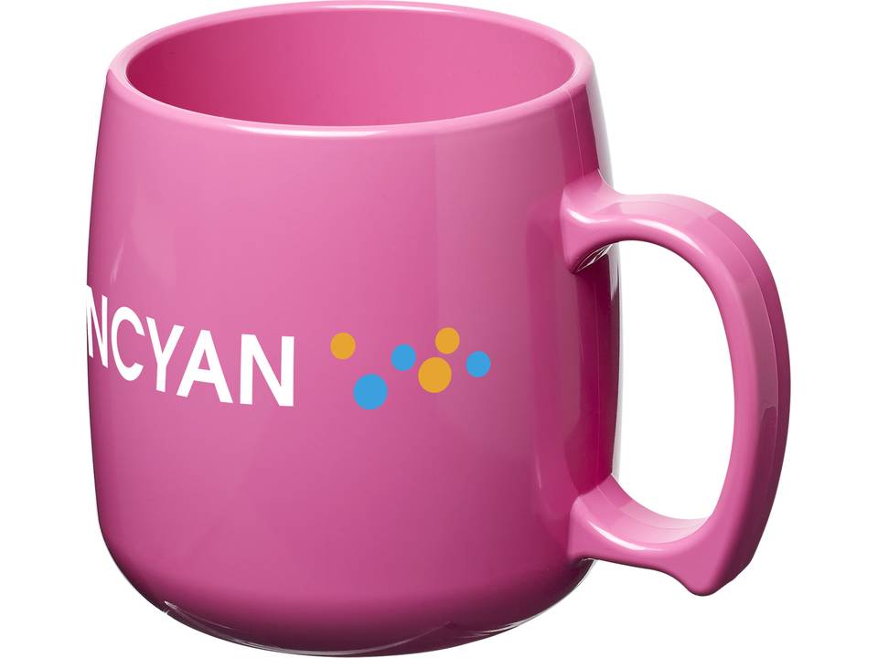 Classic 300 ml plastic mug 14
