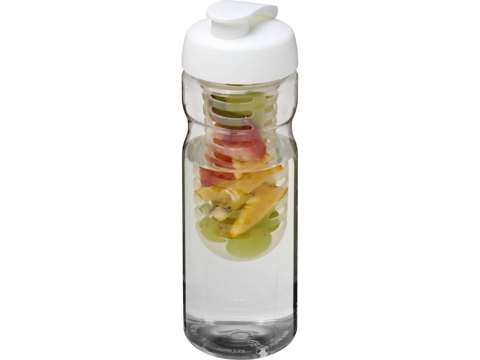 H2O Base® 650 ml flip lid sport bottle & infuser