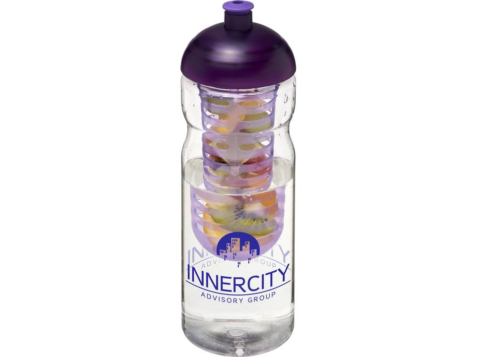 H2O Base® 650 ml dome lid sport bottle & infuser 5