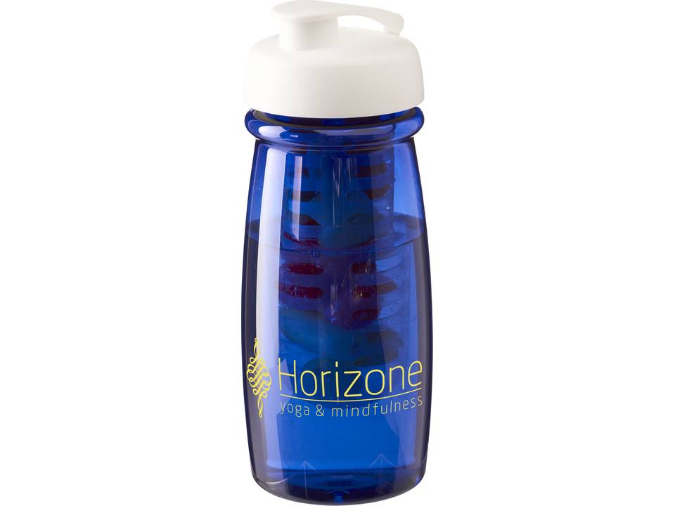 H2O Pulse® 600 ml flip lid sport bottle & infuser 2