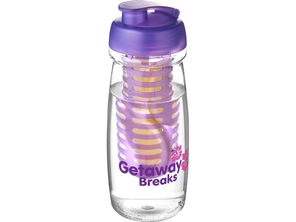 H2O Pulse® 600 ml flip lid sport bottle & infuser 33