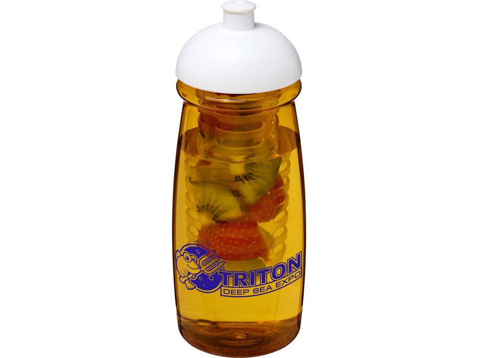 H2O Pulse® 600 ml dome lid sport bottle & infuser 10