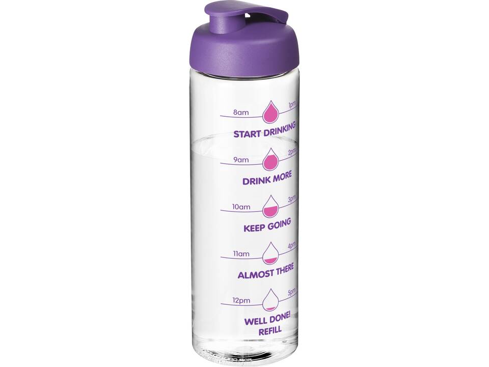 H2O Vibe 850 ml flip lid sport bottle 29