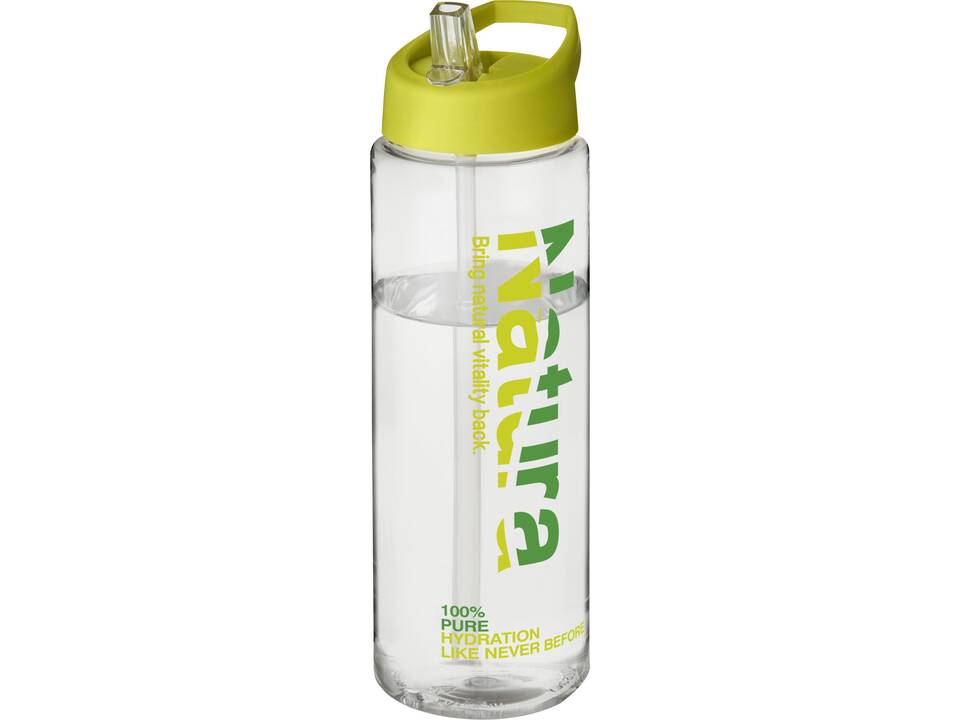 H2O Vibe 850 ml spout lid sport bottle 7
