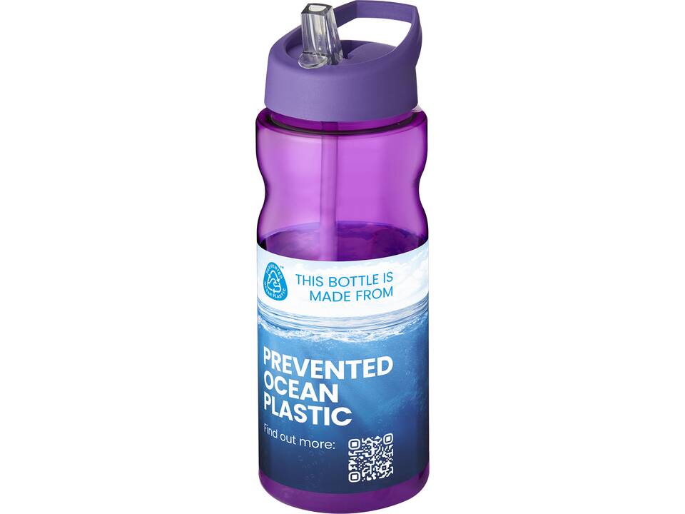H2O Eco 650 ml  spout lid sport bottle 23