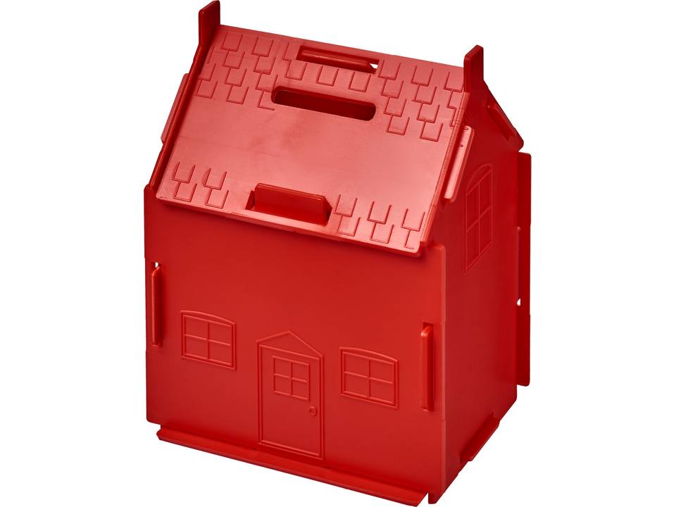 Uri house-shaped plastic money container 8