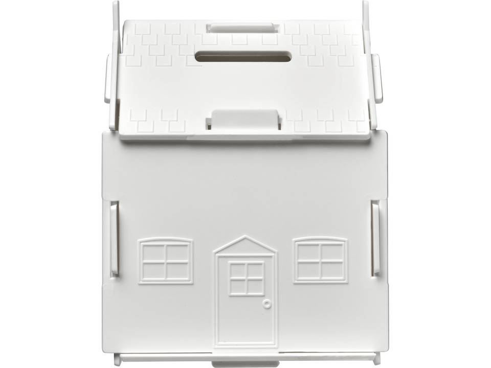 Uri house-shaped plastic money container 14