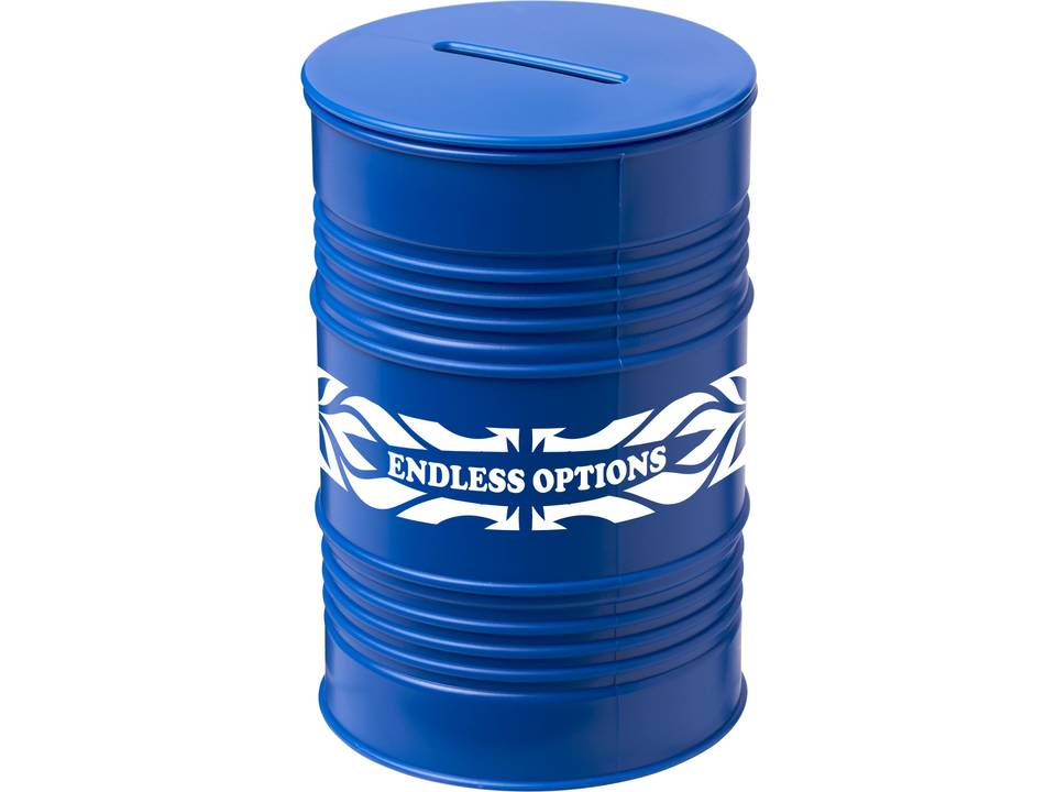 Banc oil drum money pot 2