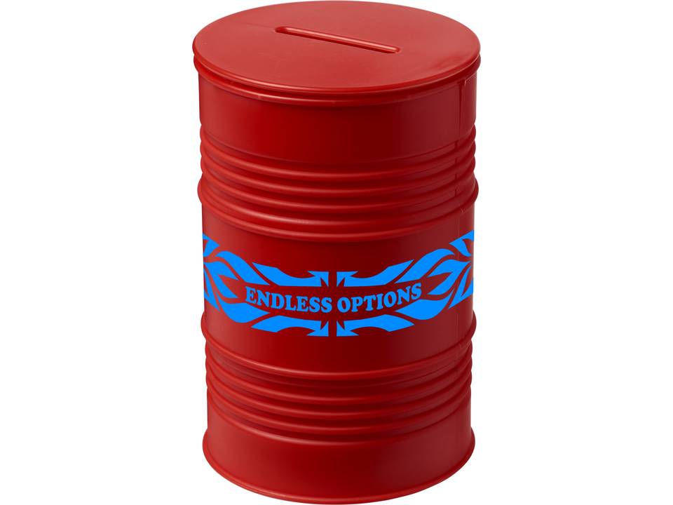 Banc oil drum money pot 5