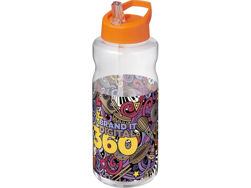 H2O Active® Big Base 1 litre spout lid sport bottle 8