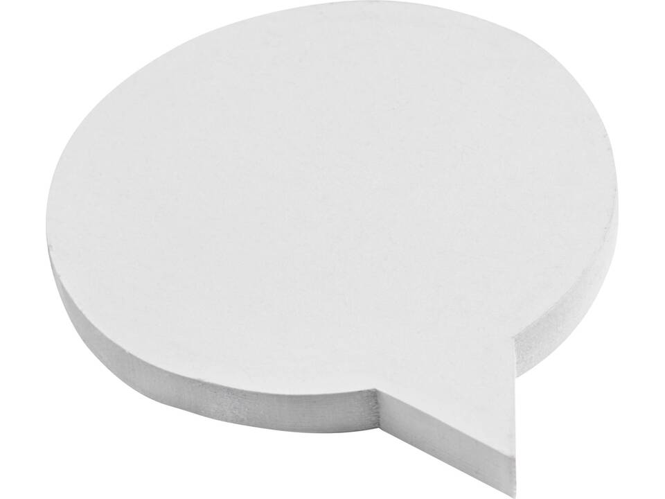 Sticky-Mate® speech bubble-shaped recycled sticky notes 3