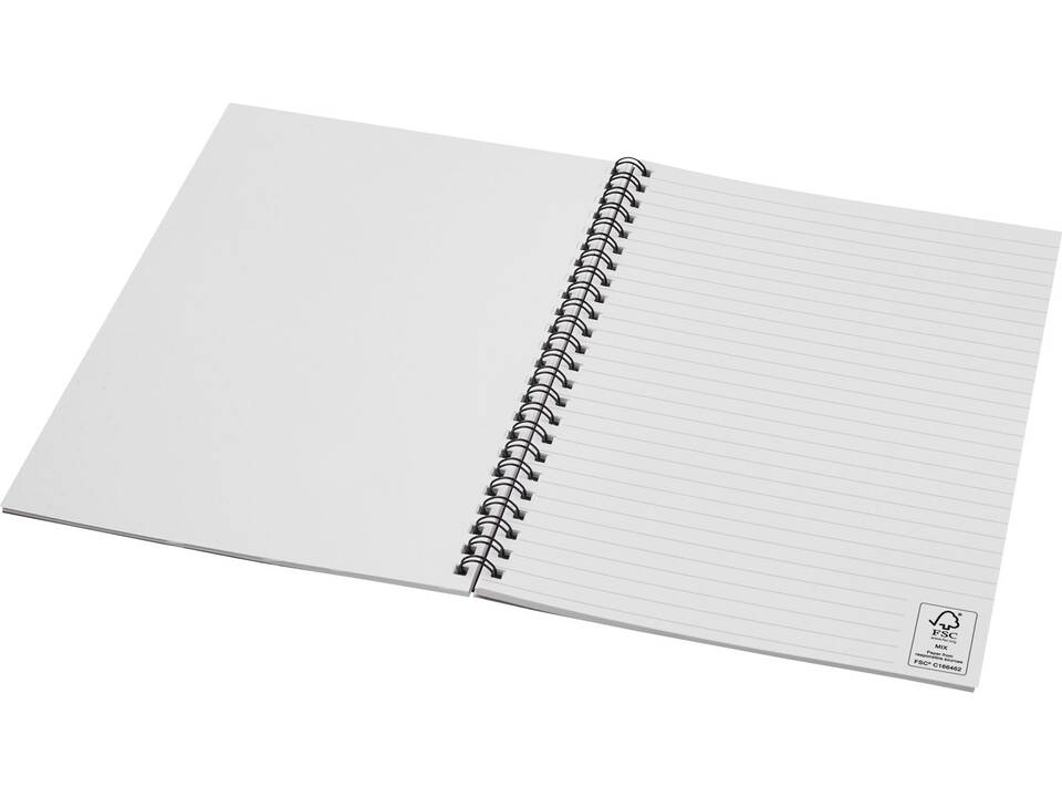 Desk-Mate® A5 colour spiral notebook 8