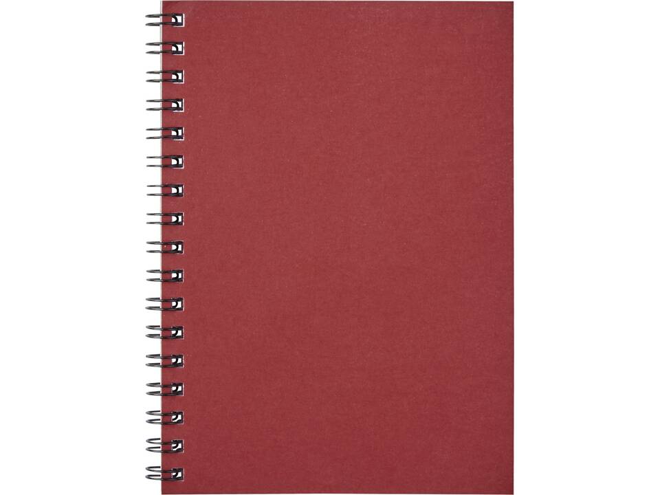 Desk-Mate® A6 recycled colour spiral notebook 7