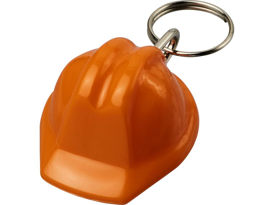 Kolt hard hat-shaped recycled keychain 3