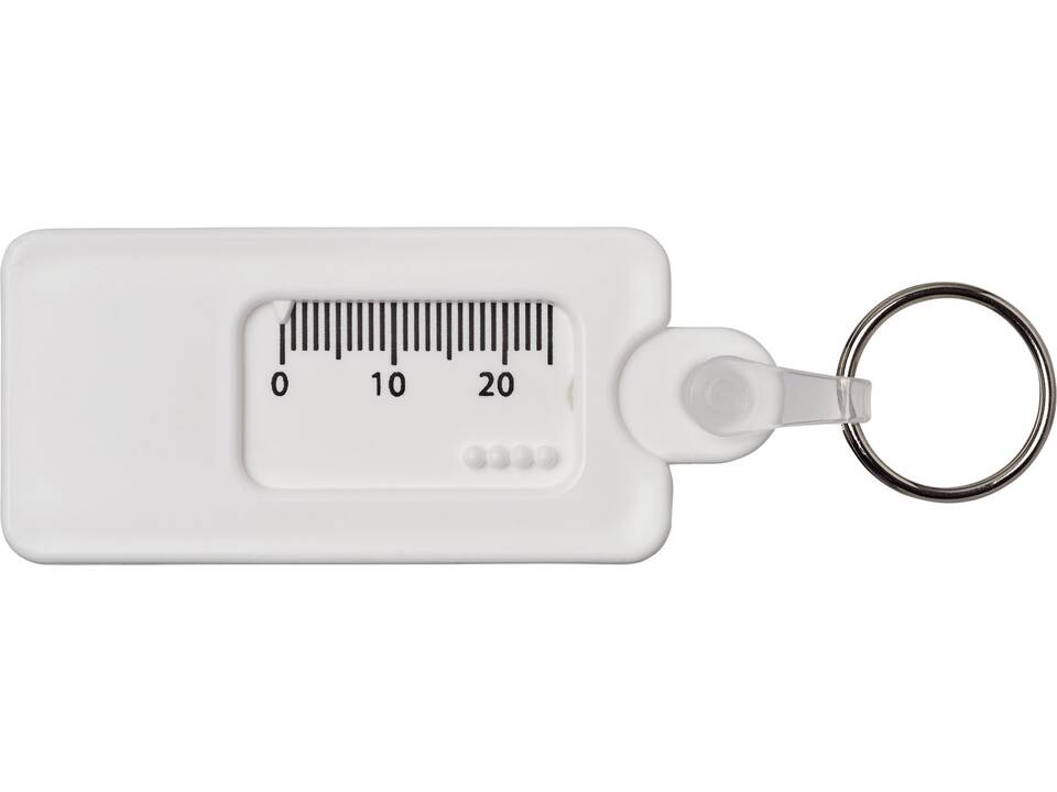 Kym recycled tyre tread check keychain 2